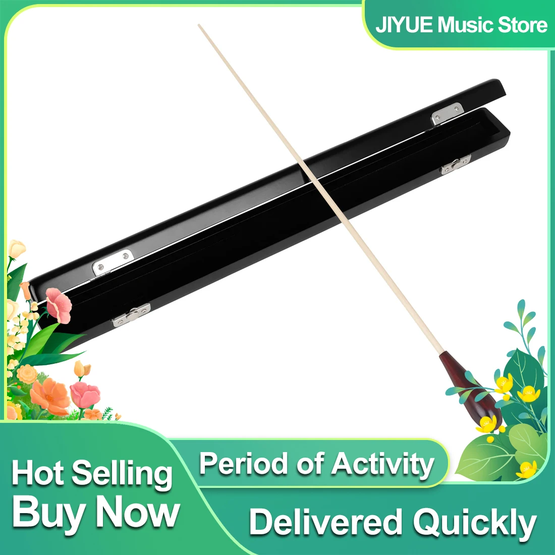 

IRIN 42 см дубинка деревянная профессиональная ленточная дирижерная палочка концертный оркестр представления проводник музыкальные инструментальные детали