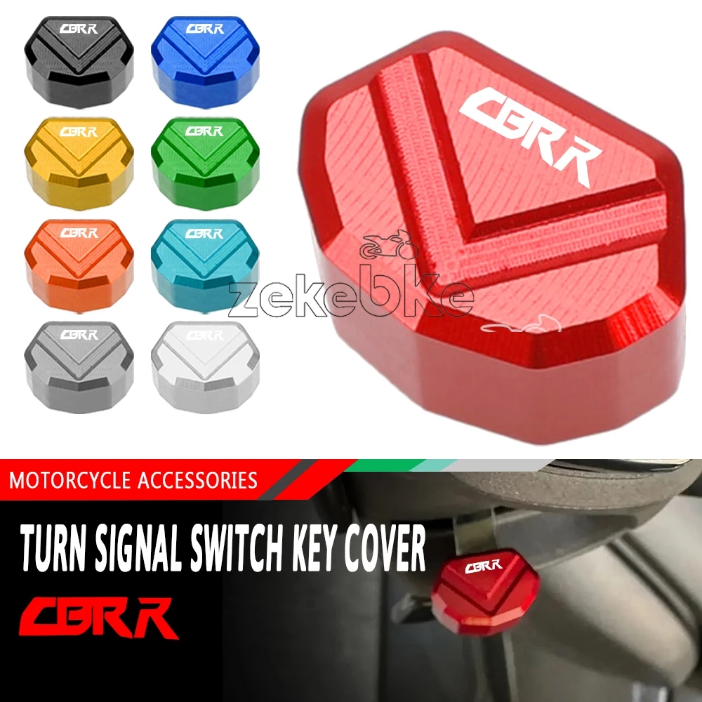 B650R CBR650R CB1100 CBR 954RR 900RR Mototcycle CNC Switch Button Turn Signal Key cap For Honda CBR 600RR 1000RR CB500X CB500F
