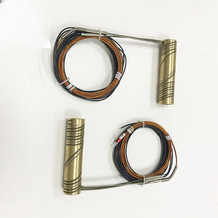 220v Hot runner copper nozzle heater/Electric brass spiral coil band heater for injection machine