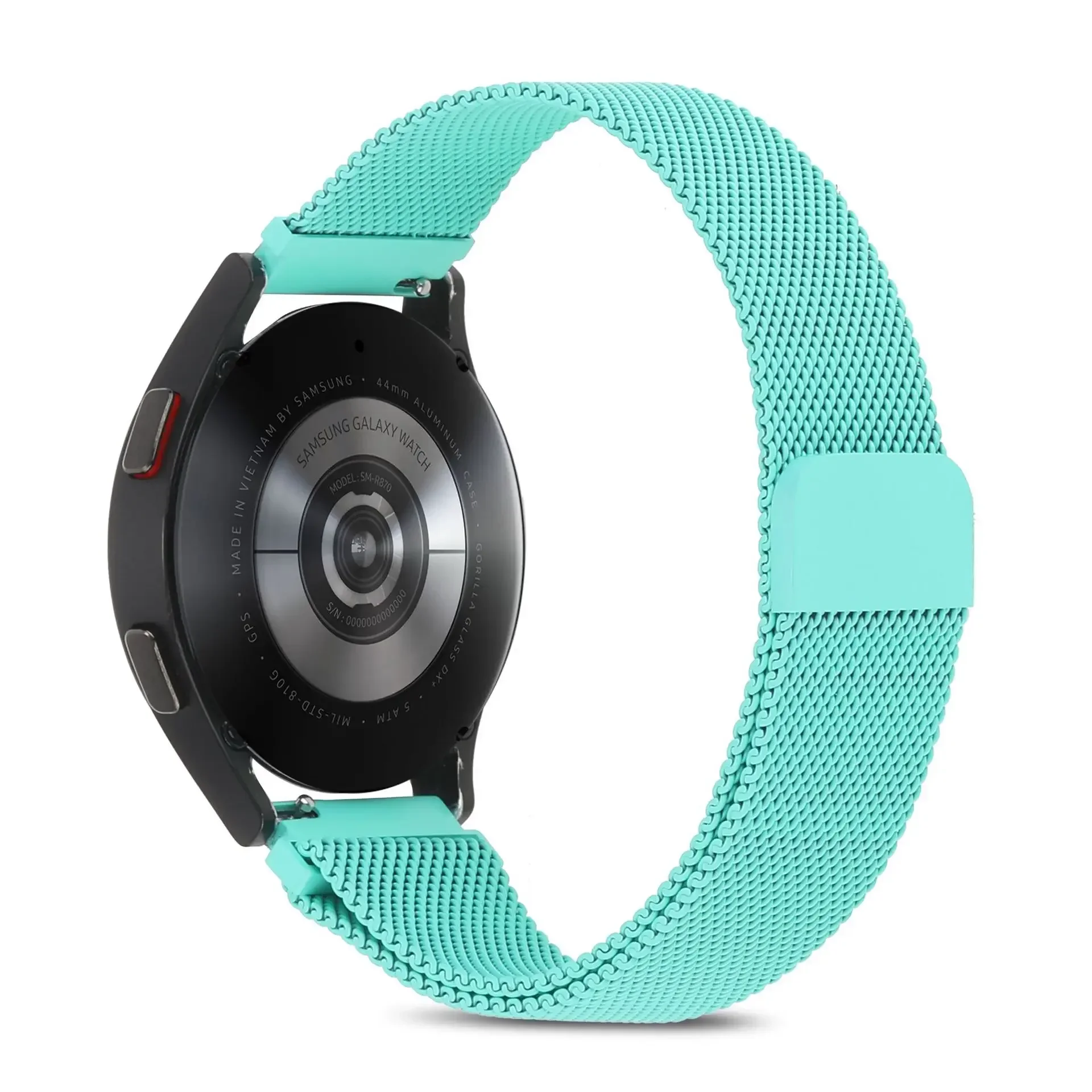 20mm 22mm Milanese Loop Strap For Samsung Watch 7 6 5 4/Amazfit GTS/GTR/Bip Metal Bracelet For Huawei Watch GT5-4-3-2-5 Pro 46mm