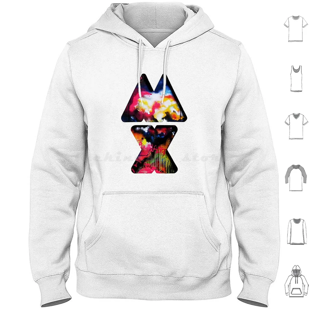 Álbum Art Sudadera con capucha de algodón de manga larga Música Chris Viva La Vida Letras Fix You Yellow Mylo Xyloto Song Music Of The