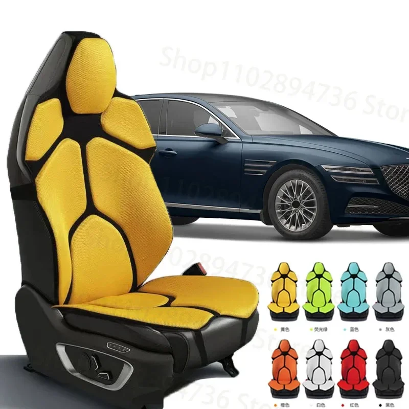 FOR Genesis Series Cushion Car Seat Chair Back Mesh Lumbar Back Brace Massage Back Pad Support Home Office Accessories