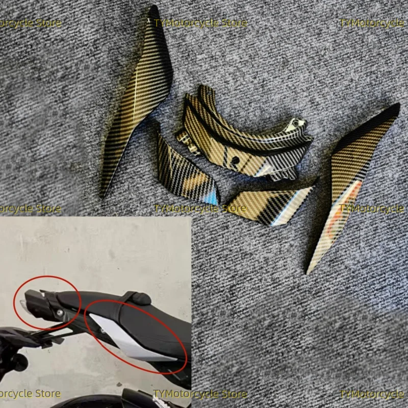 

Carbon fiber coating Rear Seat Side Fairing Cover Panel kit Fit For Yamaha MT-10 MT10 FZ10 2016-2021 Motorcycle Accessories