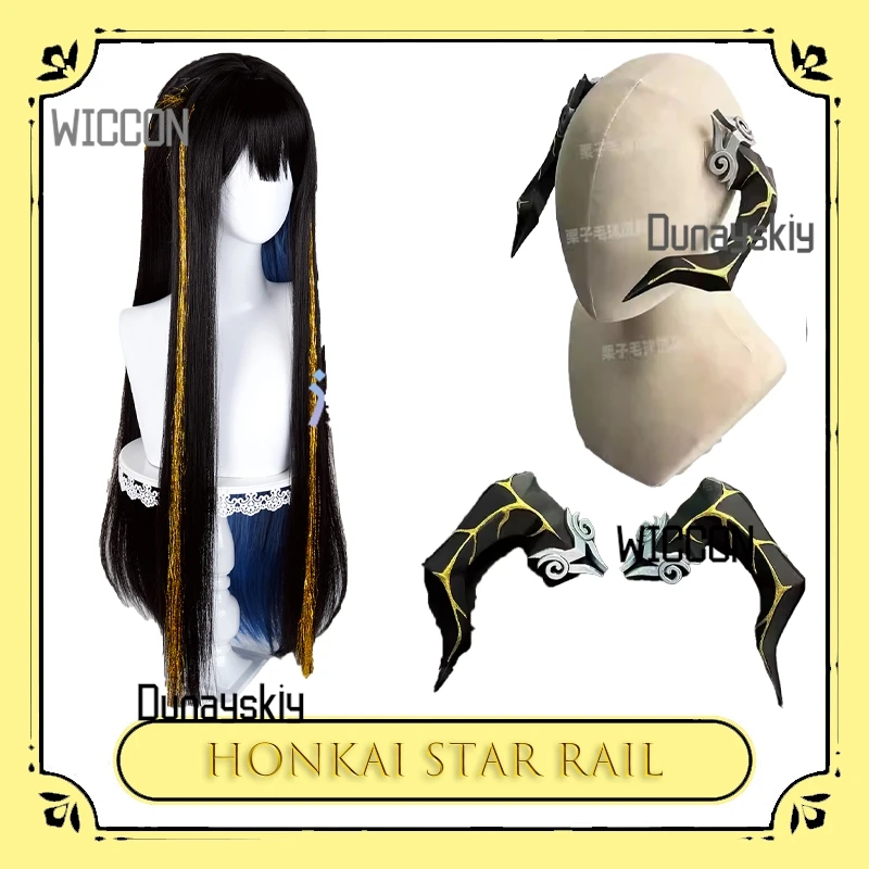 Arrebol كوس مخزن هونكاي ستار السكك الحديدية كونستانس الداليا تأثيري القرن الدعامة رأس التنين ثلاثية الأبعاد شعر مستعار مطبوع حفلة الهالوين ‌ ‌ ‌ ‌ ‌