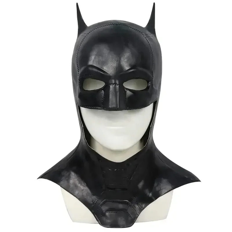 Cosaim-Casque de super-héros en PVC pour homme, accessoires de cosplay pour Adu, masque de cosplay de chauve-souris, Dark Knight, Halloween, Gelprops, 2022