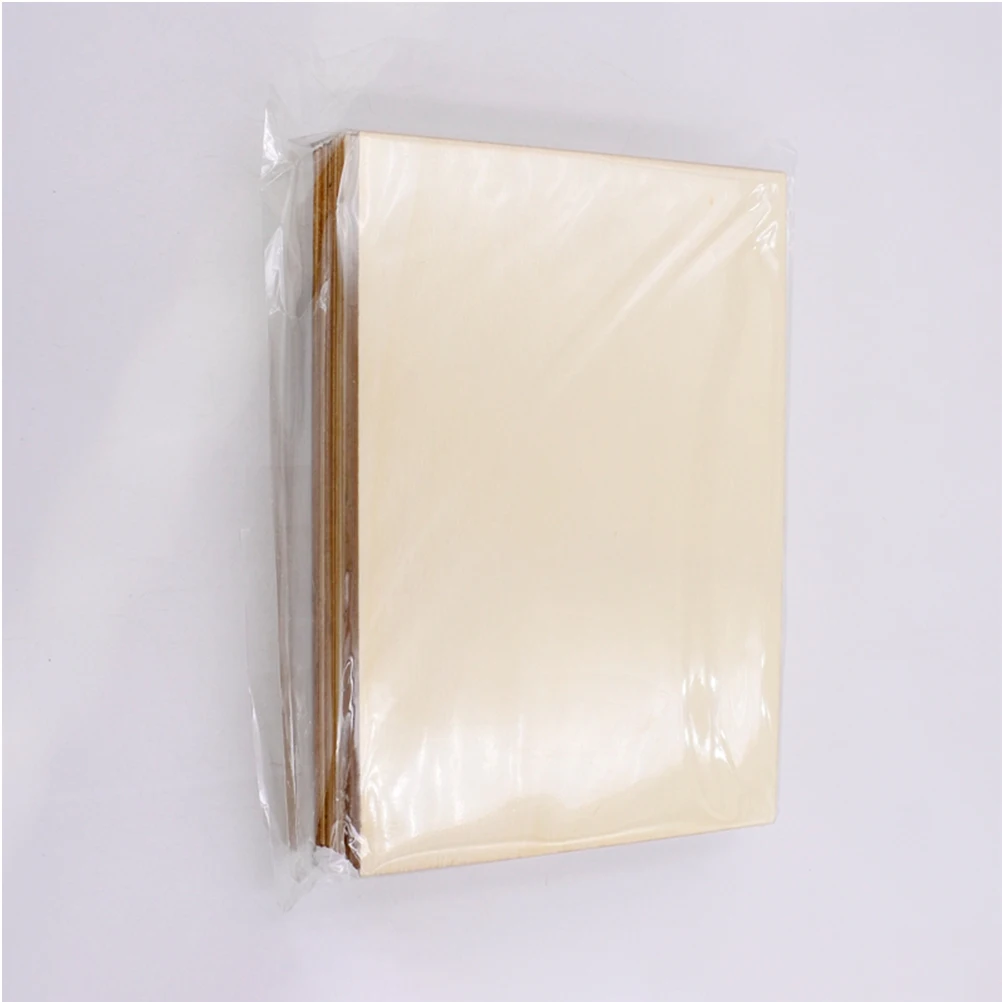 

Rectangular Wooden Slices 10x20cm 2mm DIY Craft Accessories Unfinished Wood Pieces Blank naments Sewing Tools Rectangle Boards