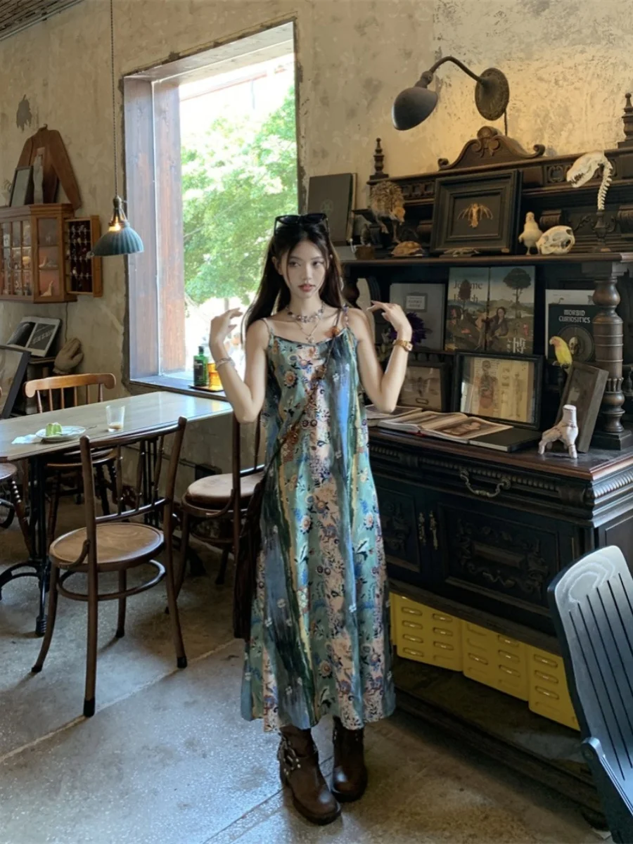 Efeito de emaecimento verão novo estilo tema de férias vestido f moda borla oco tecelagem camadas material de seda s...