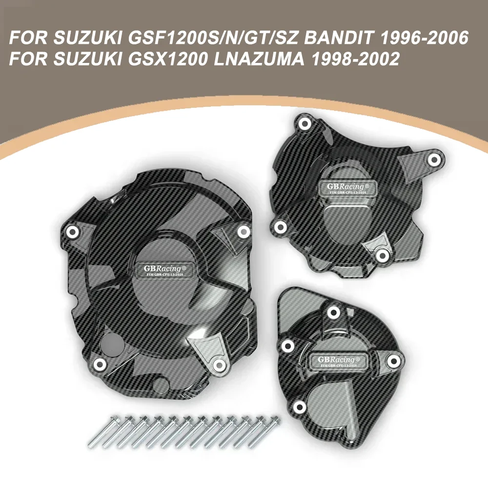 

Motorcycle Engine Case Cover Protector For SUZUKI GSF1200S/N/GT/SZ BANDIT GSX1200 GSX 1200 LNAZUMA 1998-2002
