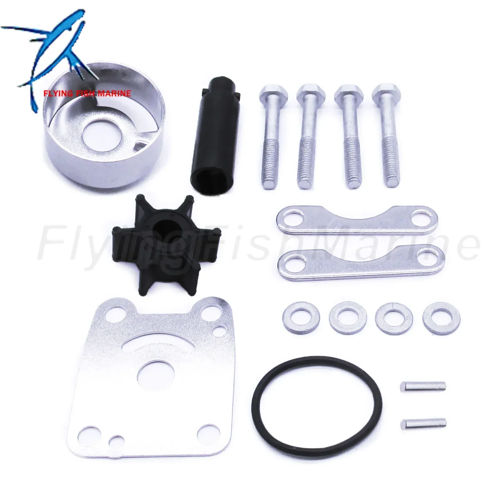 

Ремкомплект водяной помпы (импеллер) 6L5-W0078-00 для лодочных моторов Yamaha 3HP 3MSHQ 3ML 3MLHT 3MSHA 3MSH