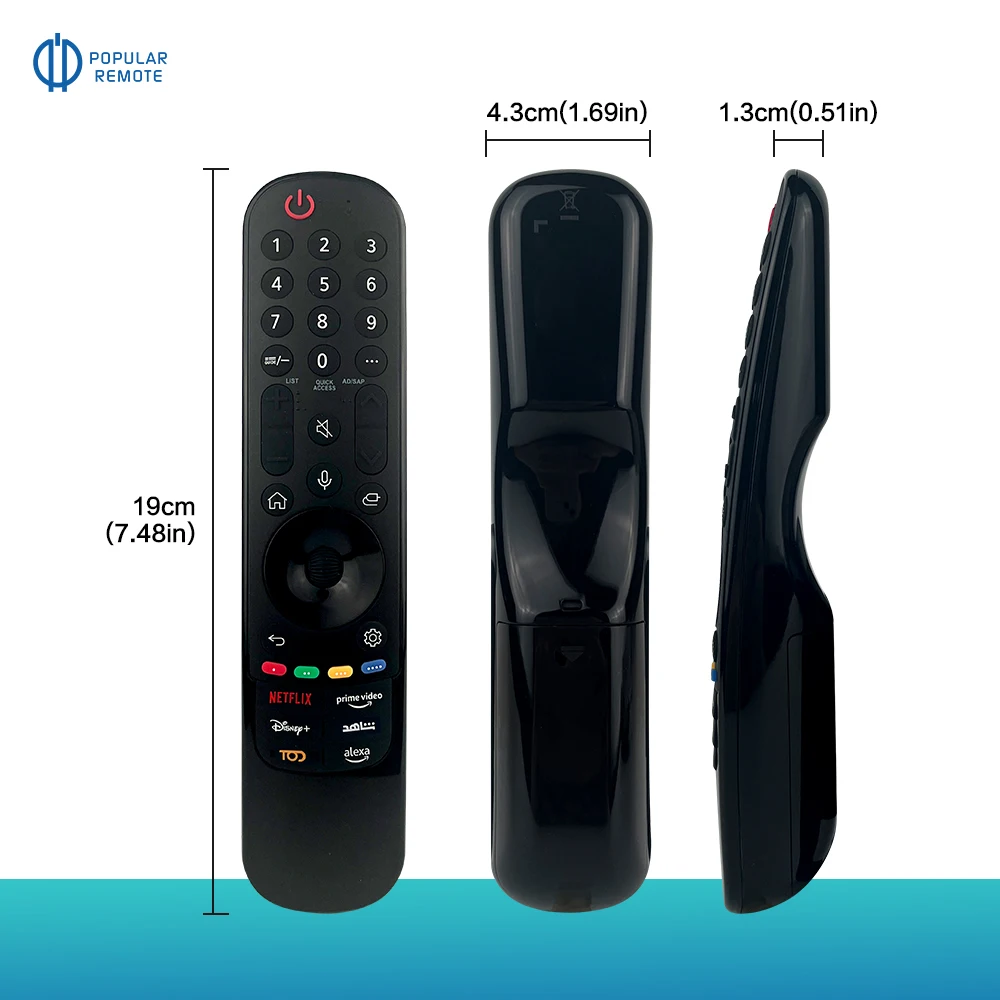 Maggic MR23GA Voice Remote Replacement for  Magic Remote MR22GN with Pointer and Voice Function