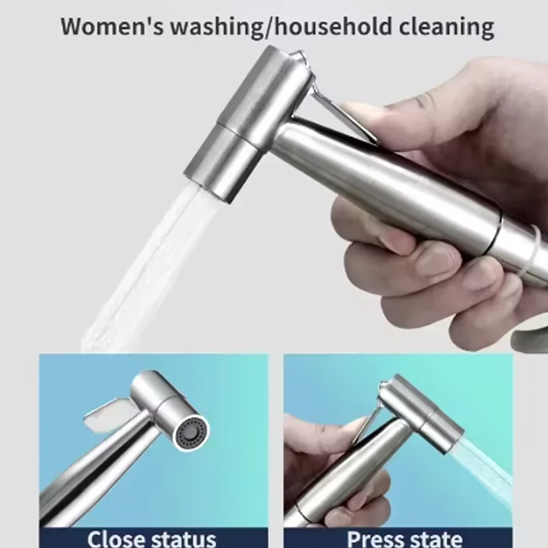 

Spray Gun Faucet Toilette Toilet Companion Fush Set Bathroom Water Gun Body Cleaner Pressurized Nozzle Bathroom Supplies