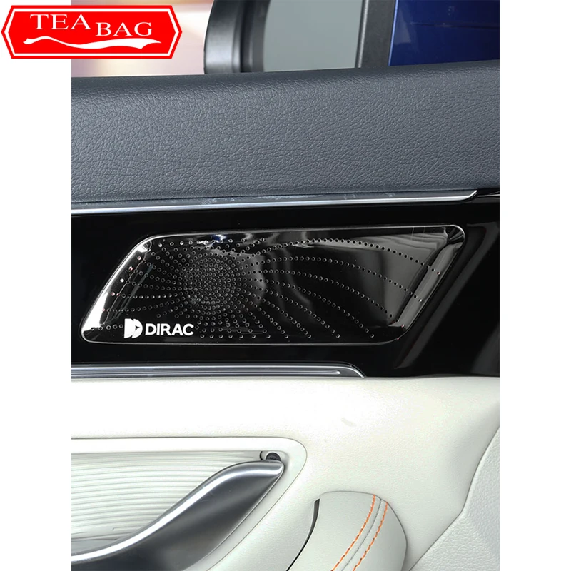 For BYD Seal U Sealion 6 Song Plus 2024 Car Styling Door Speaker Cover Sticker Stainless Steel Horn Frame Auto Accessories
