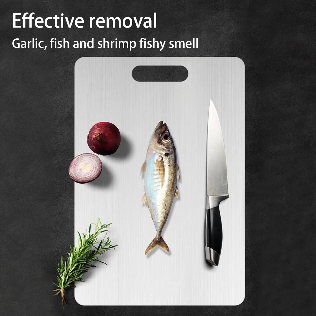 Tabla de cortar, placa para cortar, utensilio de cocina, diseño grueso, lavable