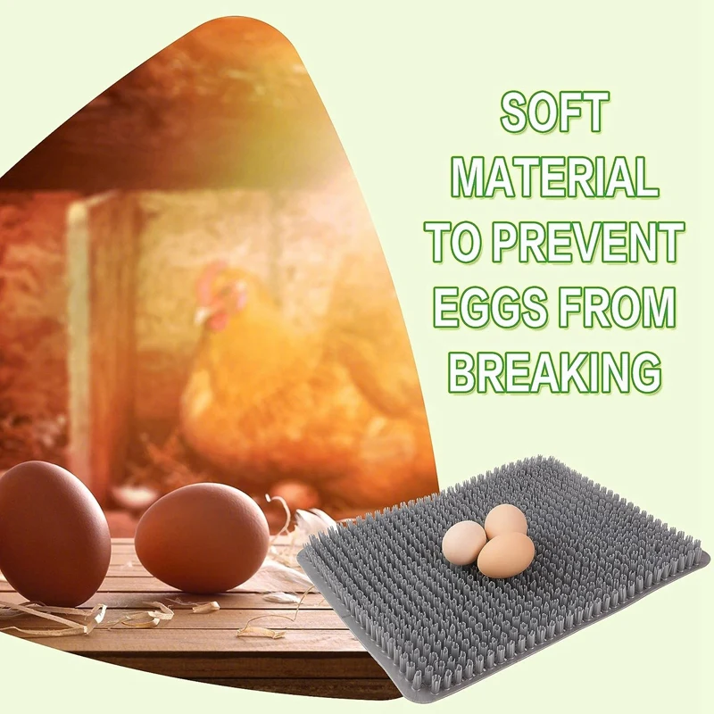 LICE-куриные подкладки, моющиеся подушечки для коробки для курицы, многоразовые подкладки для курятника, 6 шт.