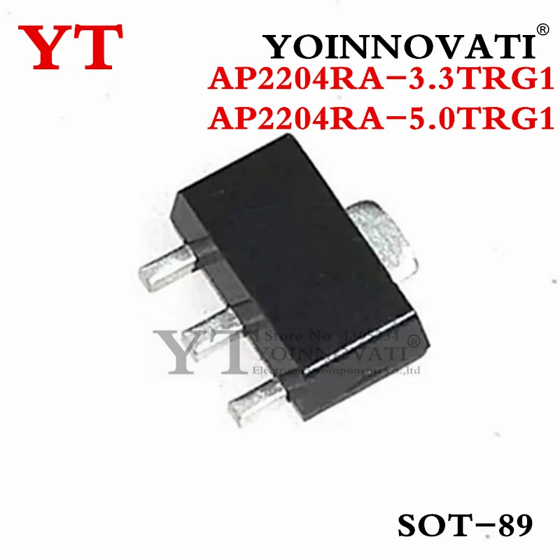 10 шт AP2204RA AP2204RA-3.3TRG1 G370 AP2204RA-5.0TRG1 G410 SOT-89