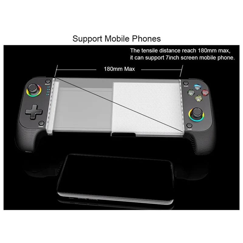 

New!Game Controller For Iphone Switch Wireless Game Controller For PS Remote For Dual Vibration 6-Axis Somatosensory Burst