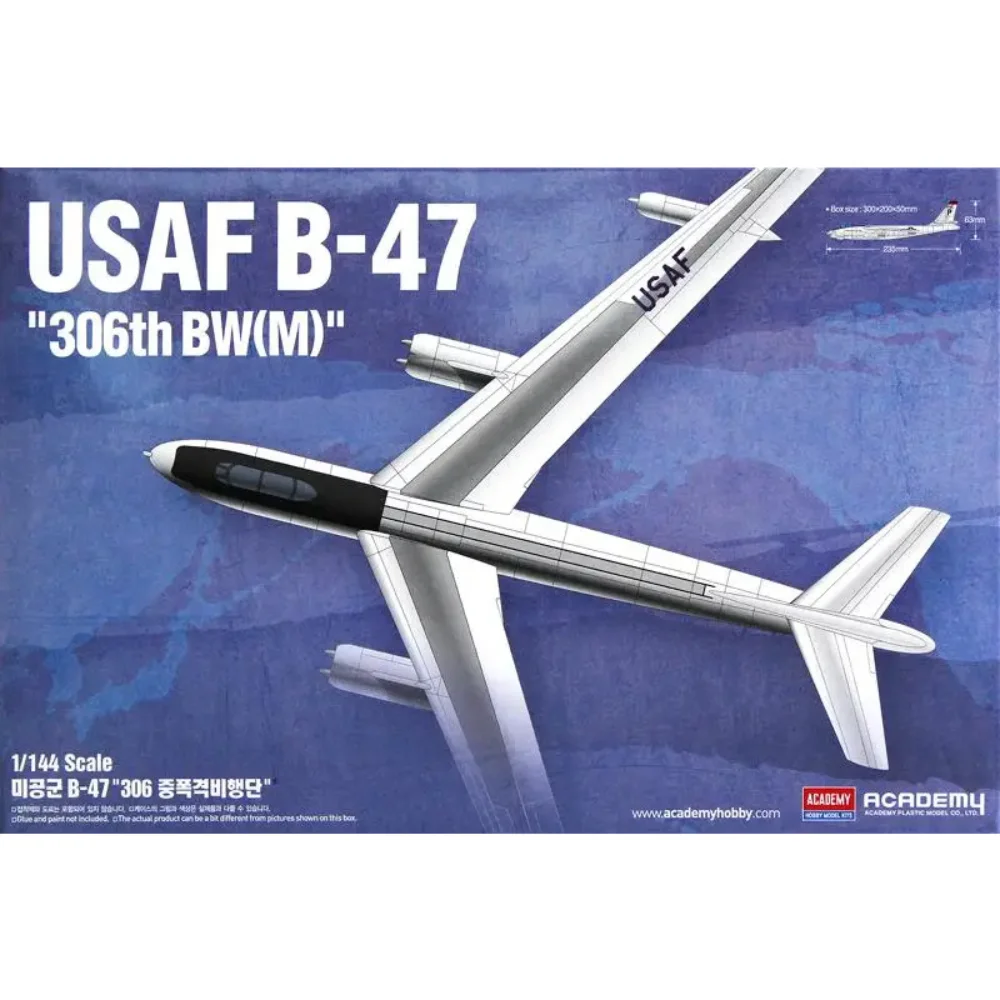 Academy 12618 1/144 USAF B-47 306th BW(M)  bomber (Plastic model)