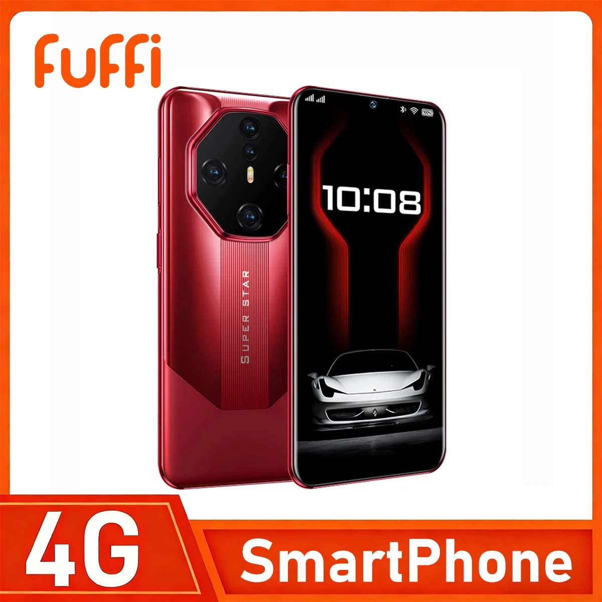 FUFFI-S24 Pro Smartphone 6.56-inch Smartphone,4GB+128GB, 16MP+16MP, 4100mAh Battery, Fast Charging Function,4G Network