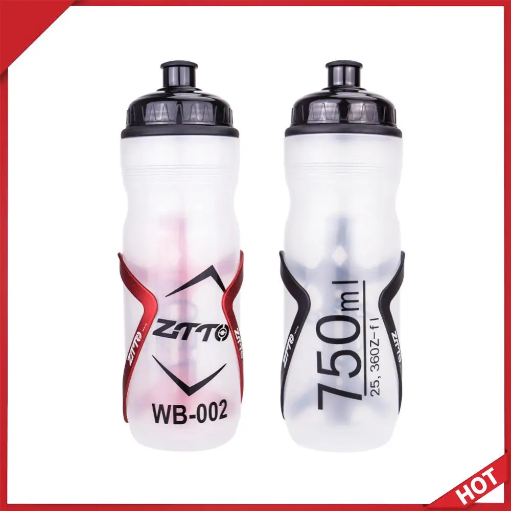 750ml Bicycle Water Bottle Road Bike MTB Outdoor Cycling Plastic Kettle Drink Cups Portable Bicycle Water Bottle