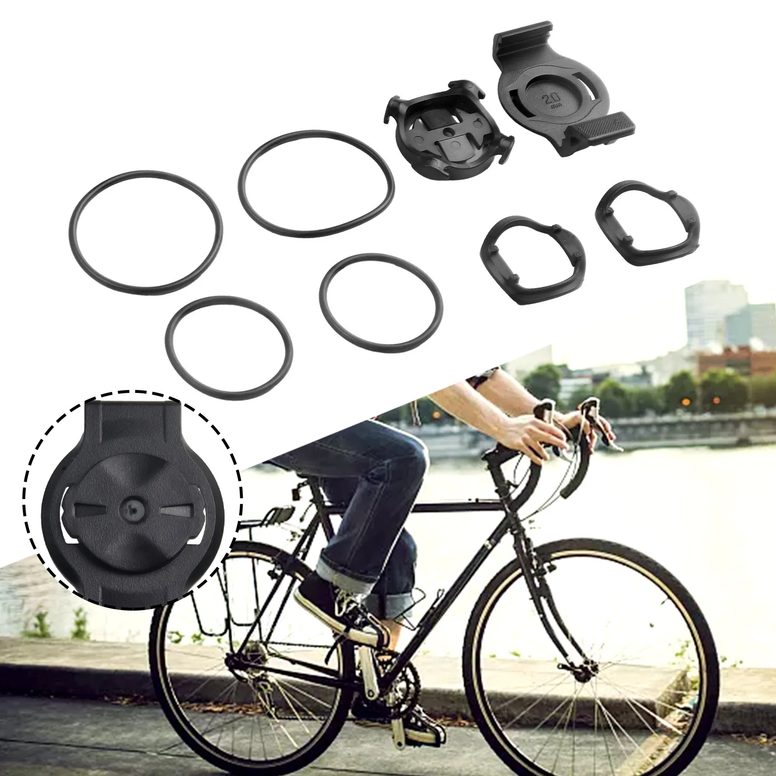 Bike Watch Mount For Garmin Fenix3 5x 5xplus 6x 7x Bicycle Handlebar Holder MTB Bike Computer Base Bike Accessories