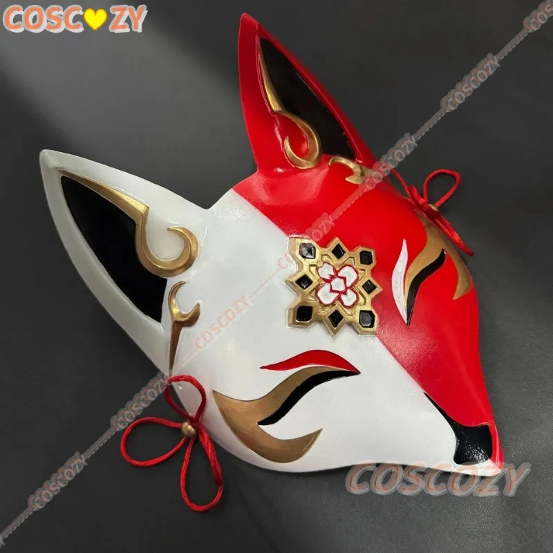 Honkai:Star Rail Sparkle Cosplay Costume Lovely Dress Uniform Role Play Game Suit Fox Mask Halloween Party Women Cosplay Costume