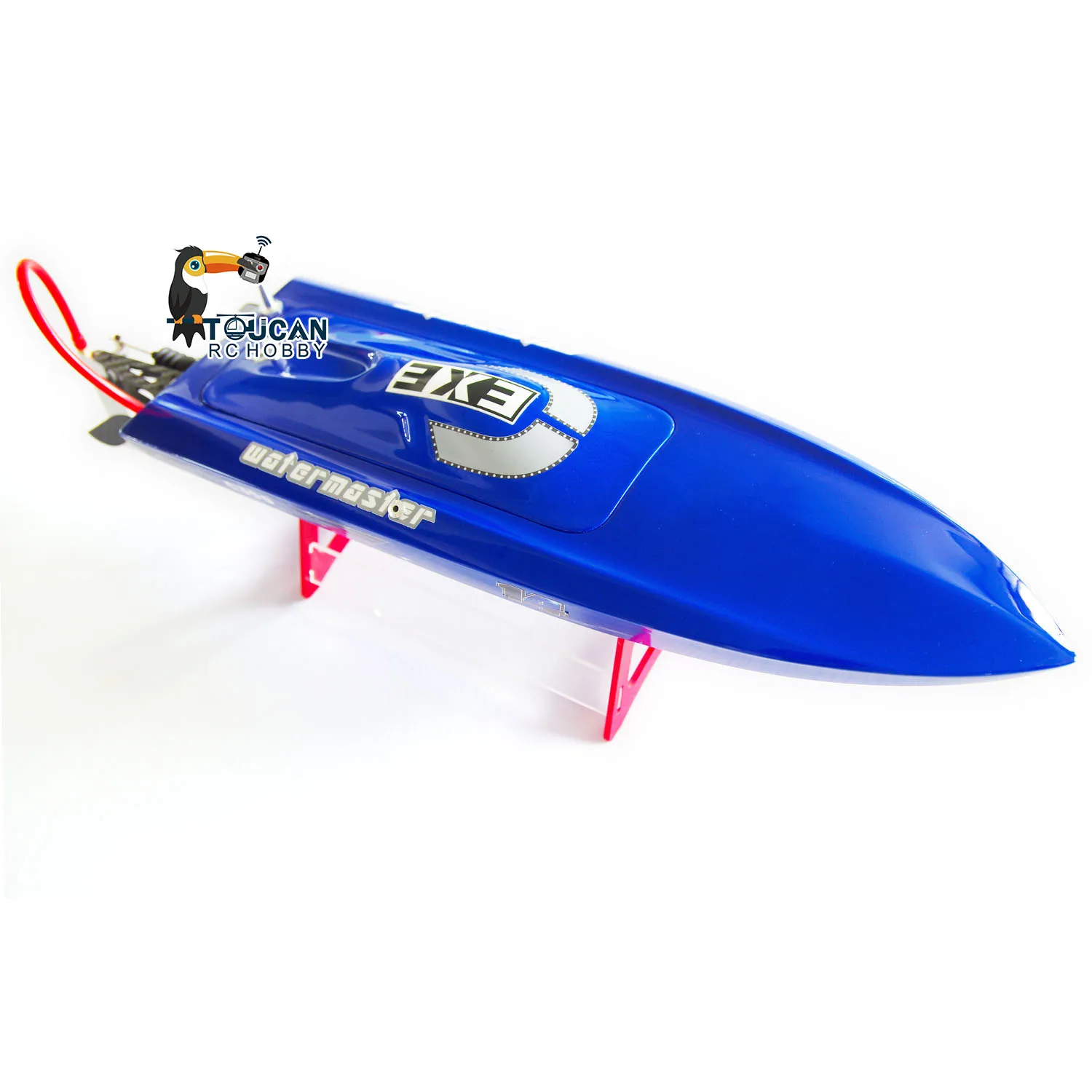 C390 DTRC RC High Speed Racing Boat Remote Control Painted Finished Waterproof Mini Ship RC Hobby Blue Toys Model TH22974