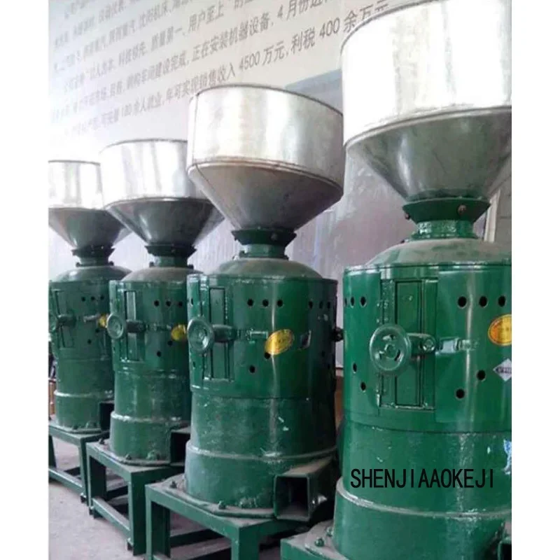 Rice Mill Paddy Rice Husk Peeling Machine ZX-200 Corn Grits Grinder Grain Mill Machine High Output Peeling Rice Mill 380V 1pc
