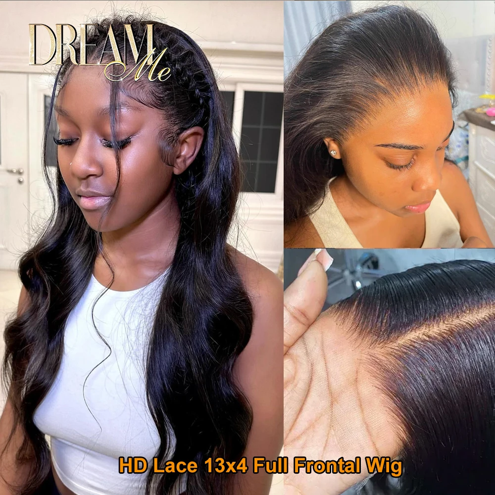 Body Wave HD Lace Front Wig 13x4 30 Inch 4x4/5X5 Lace Closure Wig Invisible HD Transparent Human Hair Lace Frontal Wig Sale