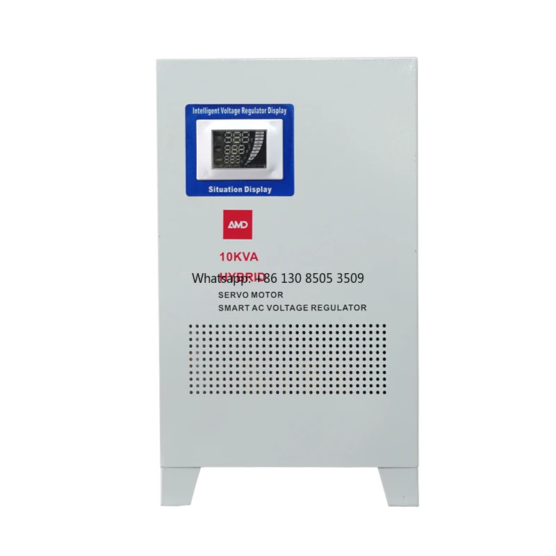 TND 10KVA Single-Phase Automatic AC Regulator with LCD Display 50Hz 60Hz Frequency 110V Output Voltage Stabilizer 220V AVR