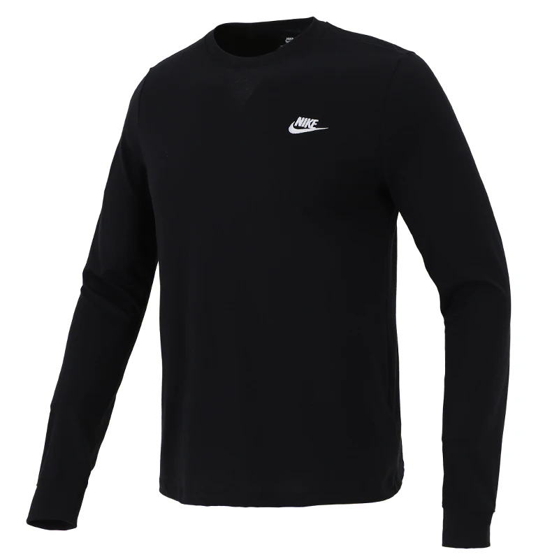 Nike Men's Sportswear Long-Sleeved Cotton T-Shirt Thin Base Layer Shirt Simple, Comfortable and Breathable Top Ar5194-010