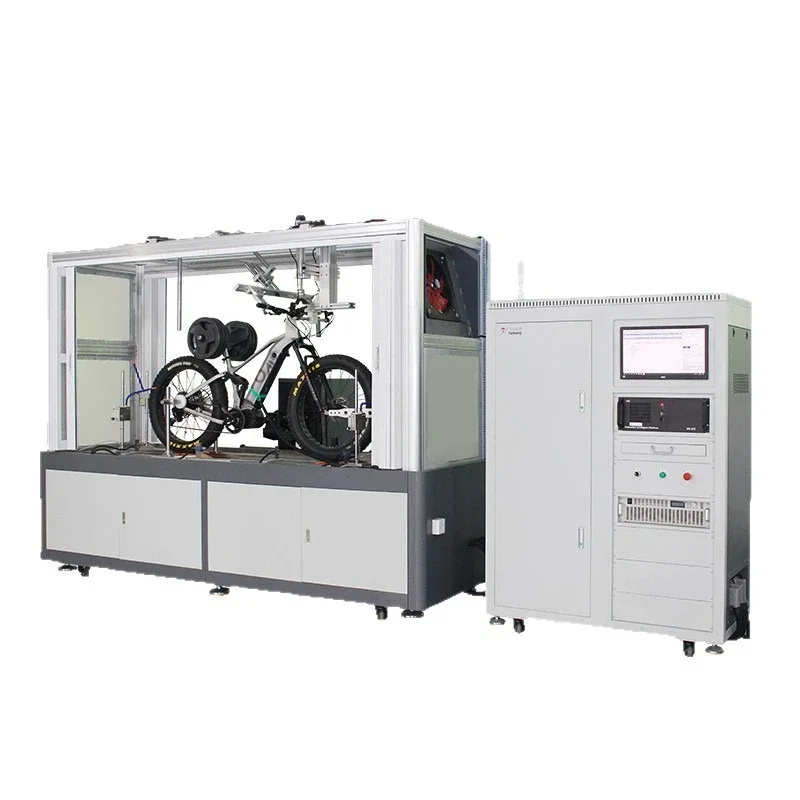 OEMElectric vehicle bicycle comprehensive testing device simulated climbing power endurance dry and wet riding performance testi