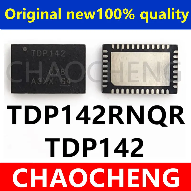 (1-2pcs)100% New TDP142RNQR  TDP142 QFN40 Chipset