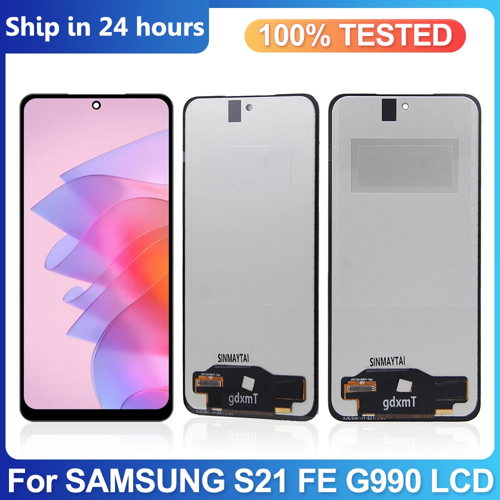 

100% протестированное качество TFT для Samsung S21 FE 5G G990 G990B G990U G990B/DS G990E, ЖК-дисплей с сенсорным экраном S21FE.