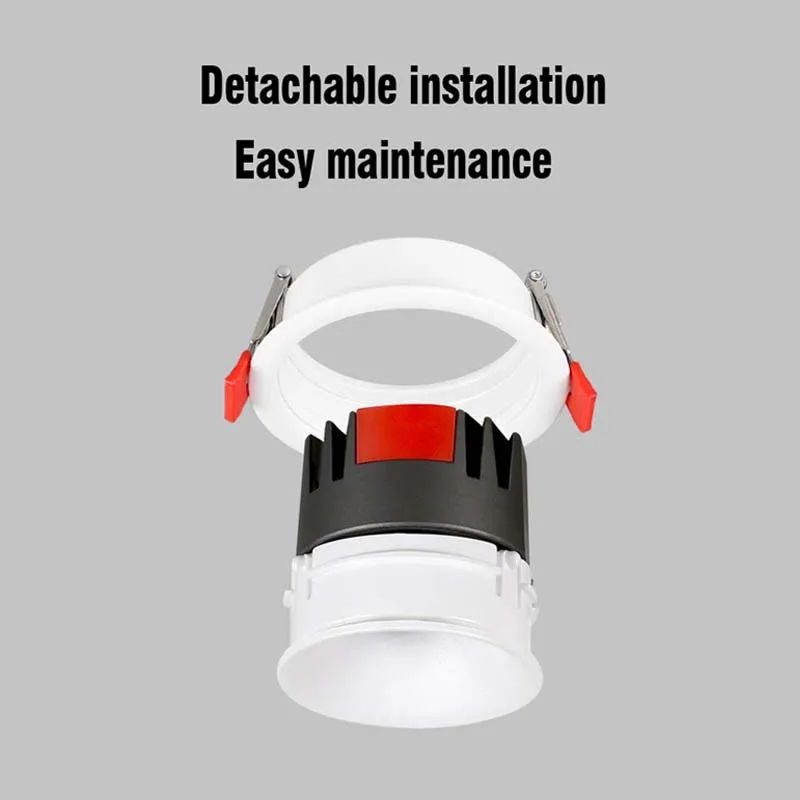 LED Downlight ZIGBEE RBGCW DALI  7W 12W 18W Spot Light  Aluminum Ceiling Spot Light LED CRI 90 Recessed Light Indoor Home Lamp