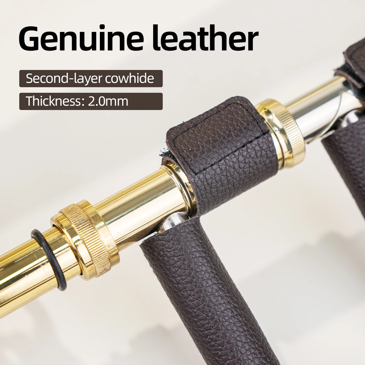 Handschutz für Posauneinstrumente, Handschuh, Handauflage, Zugrohrabdeckung, Polster, Schutzhülle, rutschfeste Lederabdeckung, Zubehör für Musikinstrumente