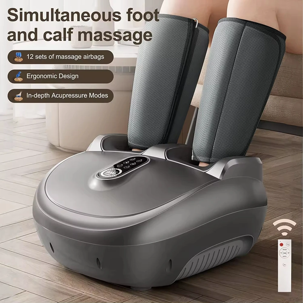 Air compression Leg Massager Vibrating Calf massager Foot Leg massager with Heating Function