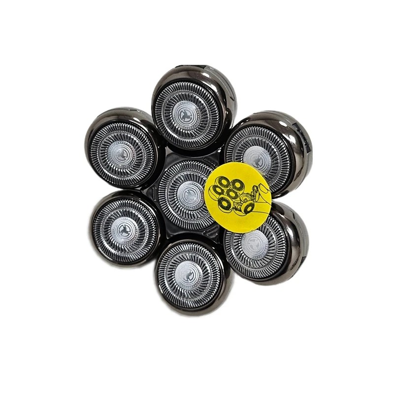 

7 Blade Razor Replacement Shaving Heads Floating Washable Electric Shavers Trimmers Kit 7D Cutter Blades