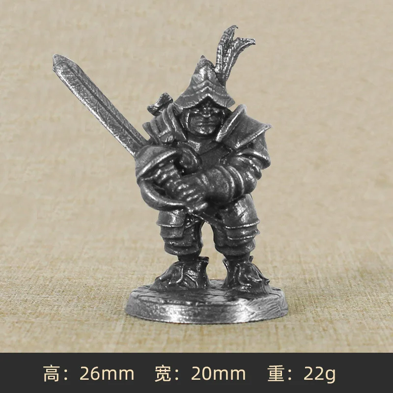 นักผจญภัย Guild ทหารรุ่นสําเร็จรูปผลิตภัณฑ์เกมกระดานชิ้น Miniature เครื่องประดับอุปกรณ์เสริมทหาร Action Figures ของเล่น