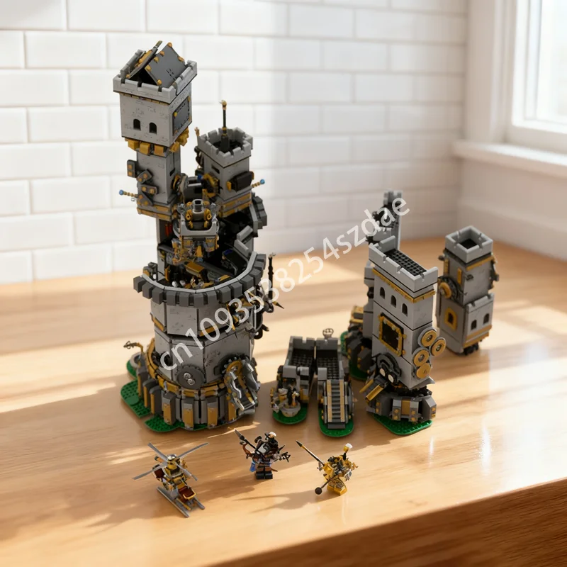 

7523 шт. MOC Заводной Замок Модель Строительные Блоки Рождественский Подарок Строительная Игрушка DIY Творческая Идея Образование День Рождения