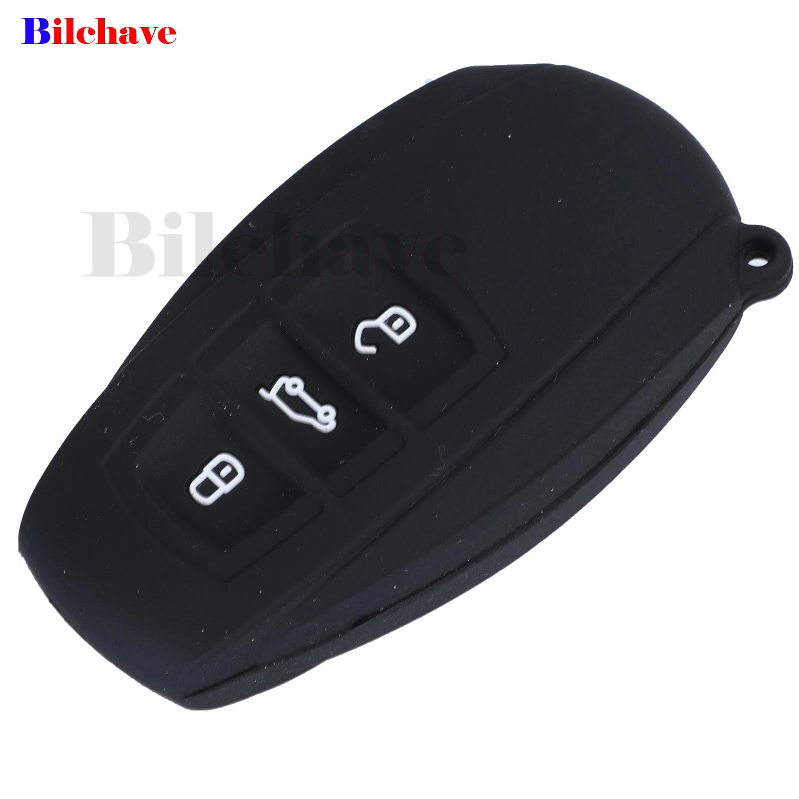 Jingyuqin 3 Tombol Karet Keyless Entry Pintar Key Case Silikon Cover Untuk Vw Touareg Car Styling L2032