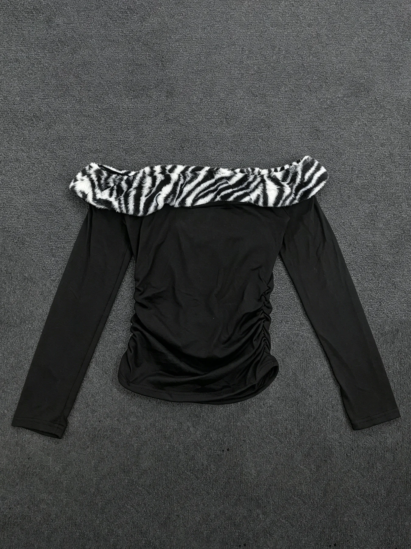 Sommer Neues Slim Fit Sexy Hot Girl Y2K Buchstaben-Heißgepresstes Leopardenmuster Bauchfreies Trägerloses Top – Detail 6