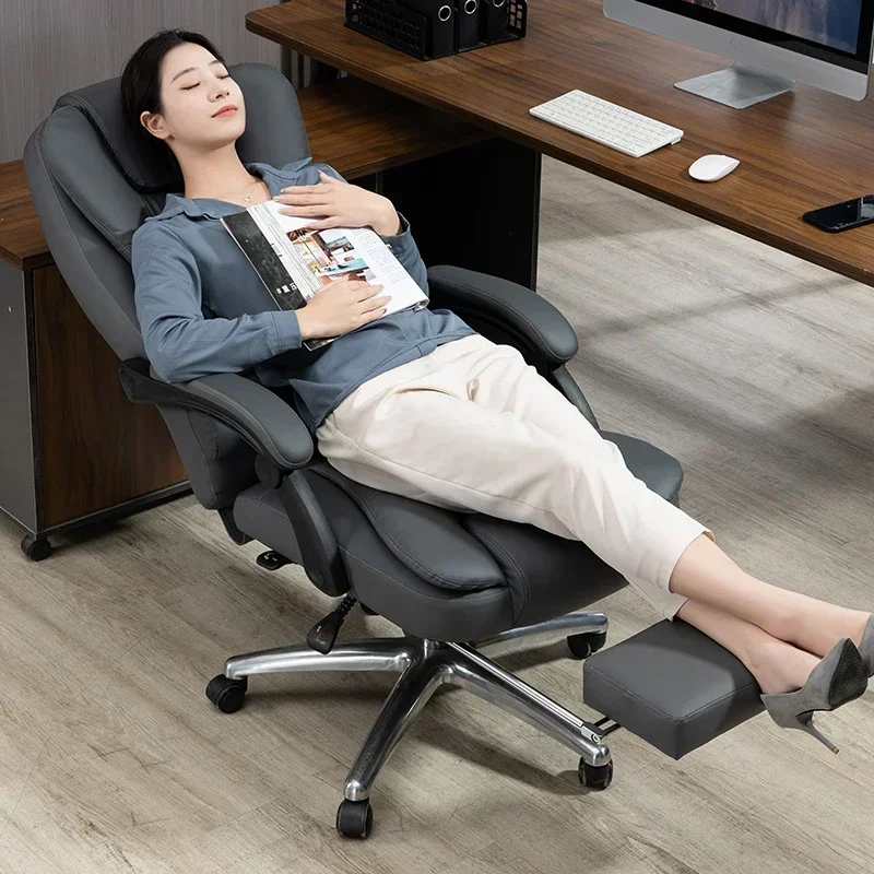 Silla de oficina ergonómica moderna para salón, dormitorio y oficina, silla de lujo para ordenador, silla de juego giratoria y cómoda, sillas de oficina, mobiliario.