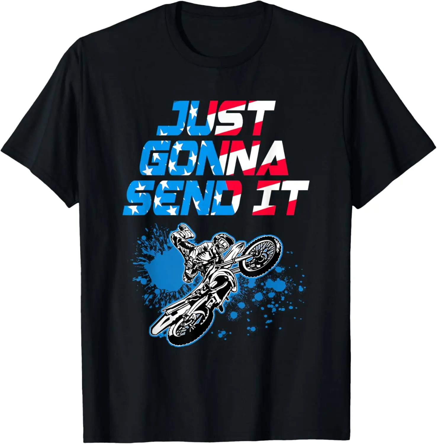 

Just Gonna Send It - Рубашка для мотокросса - Футболка для грязевого велосипеда