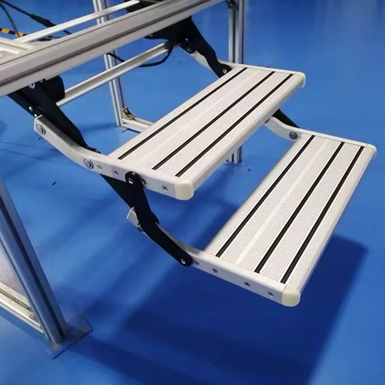 

Camper Double-Layer Electric Step Retractable RV Access Step