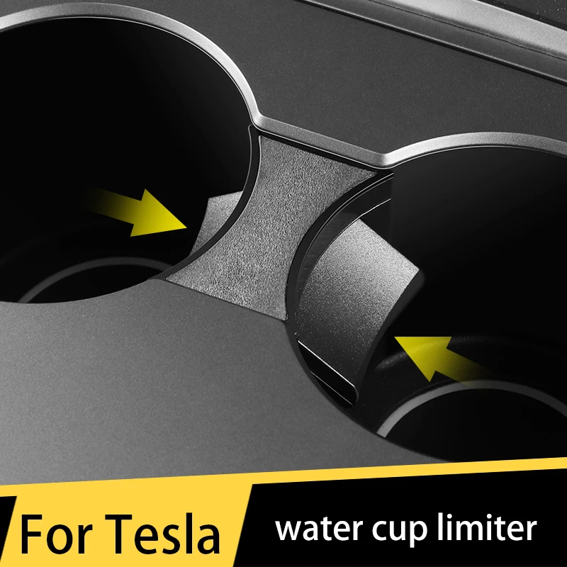 

Car Storage Card Slot Water Cup Limit Holder Clip For Tesla Model3/Y Modified Interior Accessories Artifact