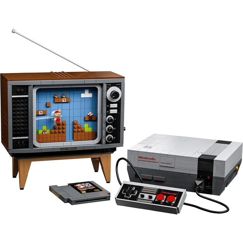 2646 stuks Entertainment Systeem Game Console Bouwstenen Kinderen Volwassenen Baksteen Speelgoed Kerstcadeau Compatibel Met Set 71374 - afbeelding 2