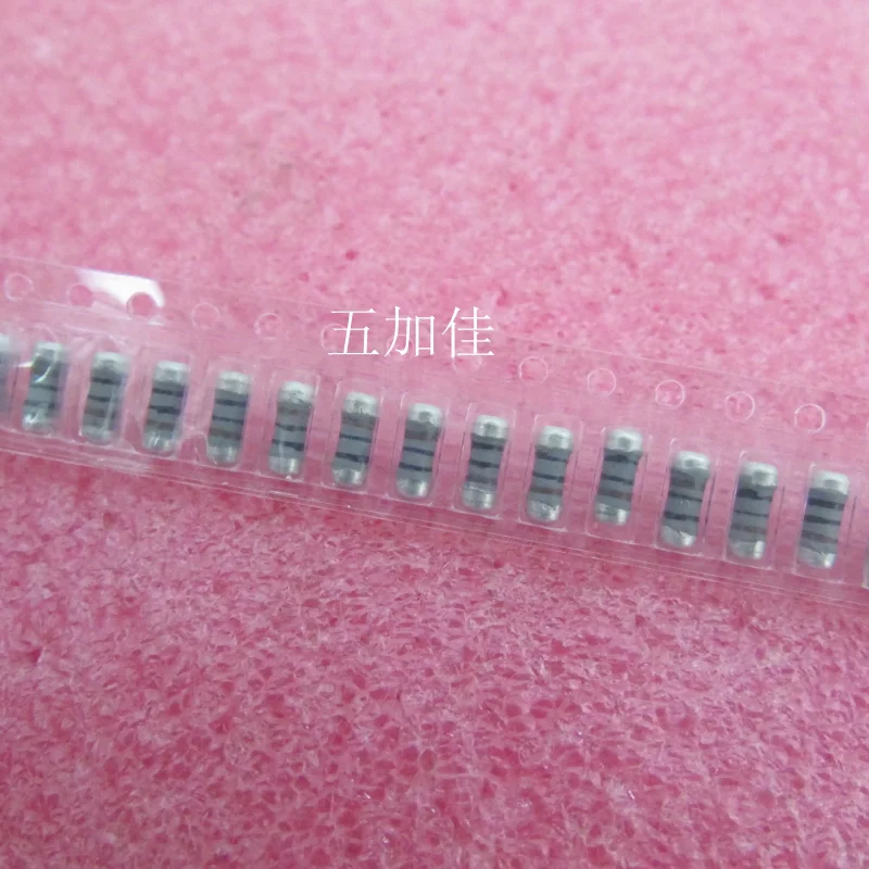 10-100 piezas 0207 1W 10R 10R0 5% Resistor de anillo de color tipo SMD, Resistor de wafer, Resistor bobinado