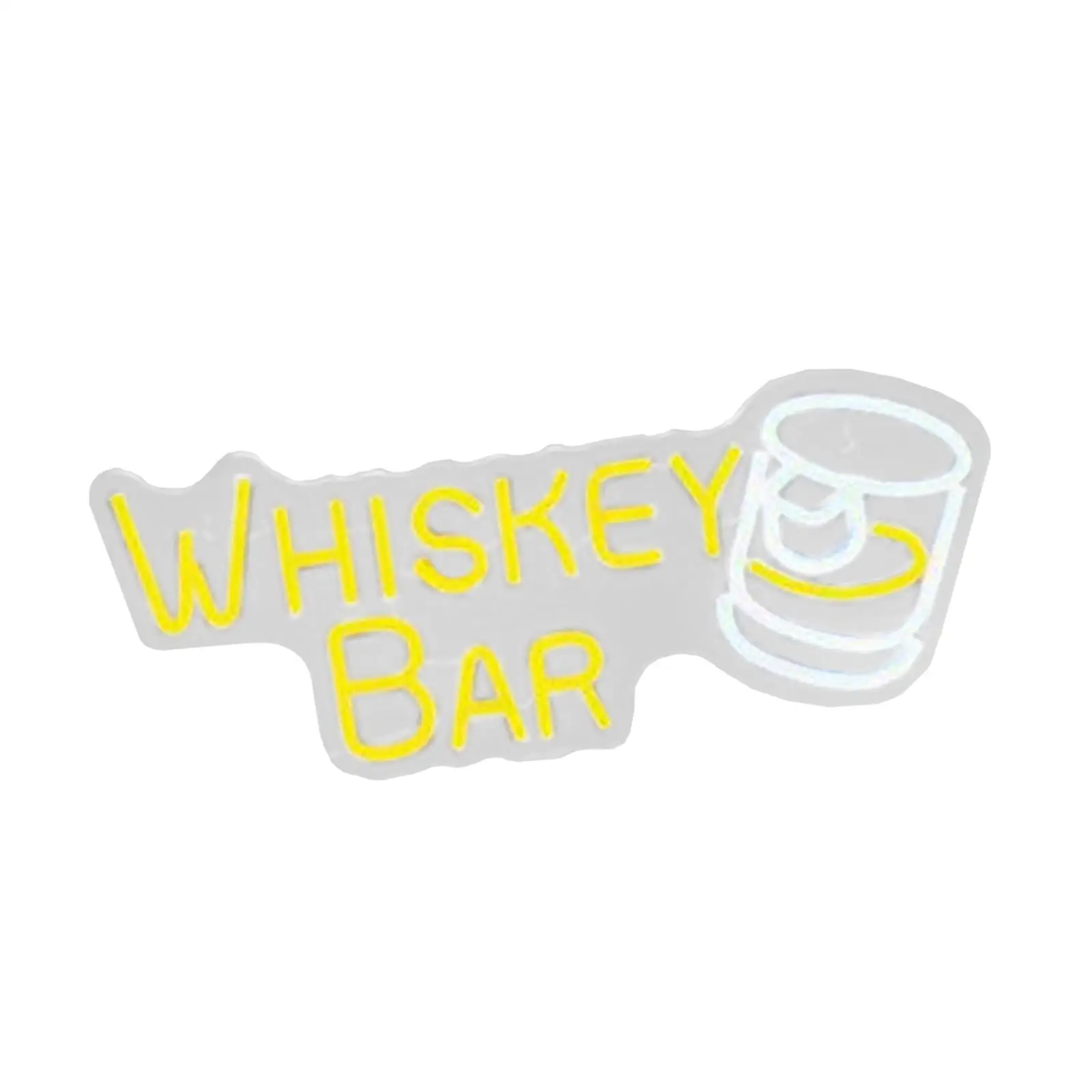 Lampada per atmosfera segnaletica Comoda luce da bar per caffè alimentata tramite USB Grande arte a LED per