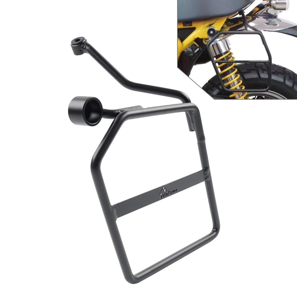 1Pc Iron Motorbike Saddle Bag Trunk Support Bracket Holder Left   For Honda Monkey 125 2018 2019 2020 2021 2022 2023 2024