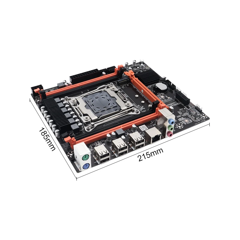 X99 DDR4 Motherboard X99 Micro ATX Motherboard LGA 2011-3 Slot Suport Xeon CPU E5 2666/2673/2696 V4 Processor DDR4 Memory NVME